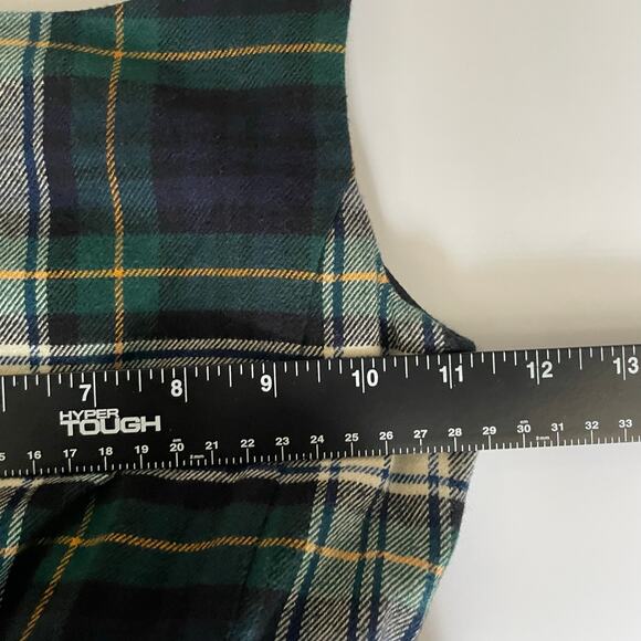 Polo Ralph Lauren Girls 6X Holiday Dress Green Navy Tartan Plaid Party NWT - Picture 8 of 12